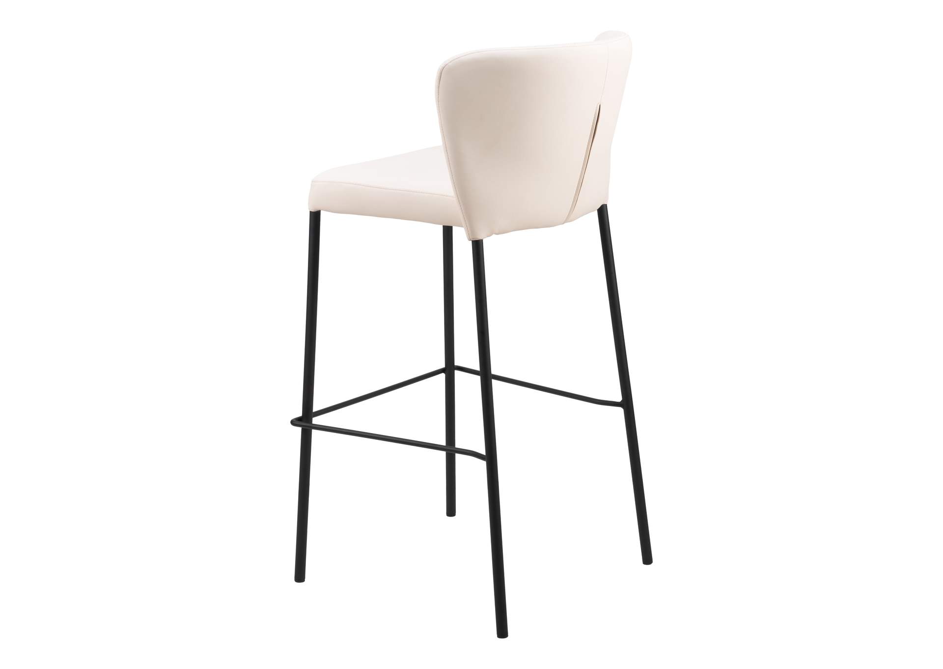 Linz Barstool (Set Of 2) Cream image 7