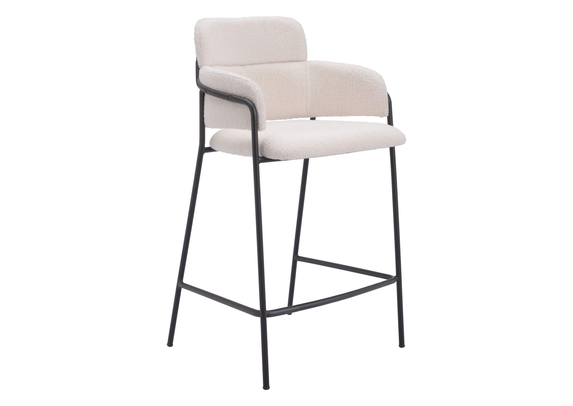Marcel Counter Stool (Set Of 2) Cream image 3