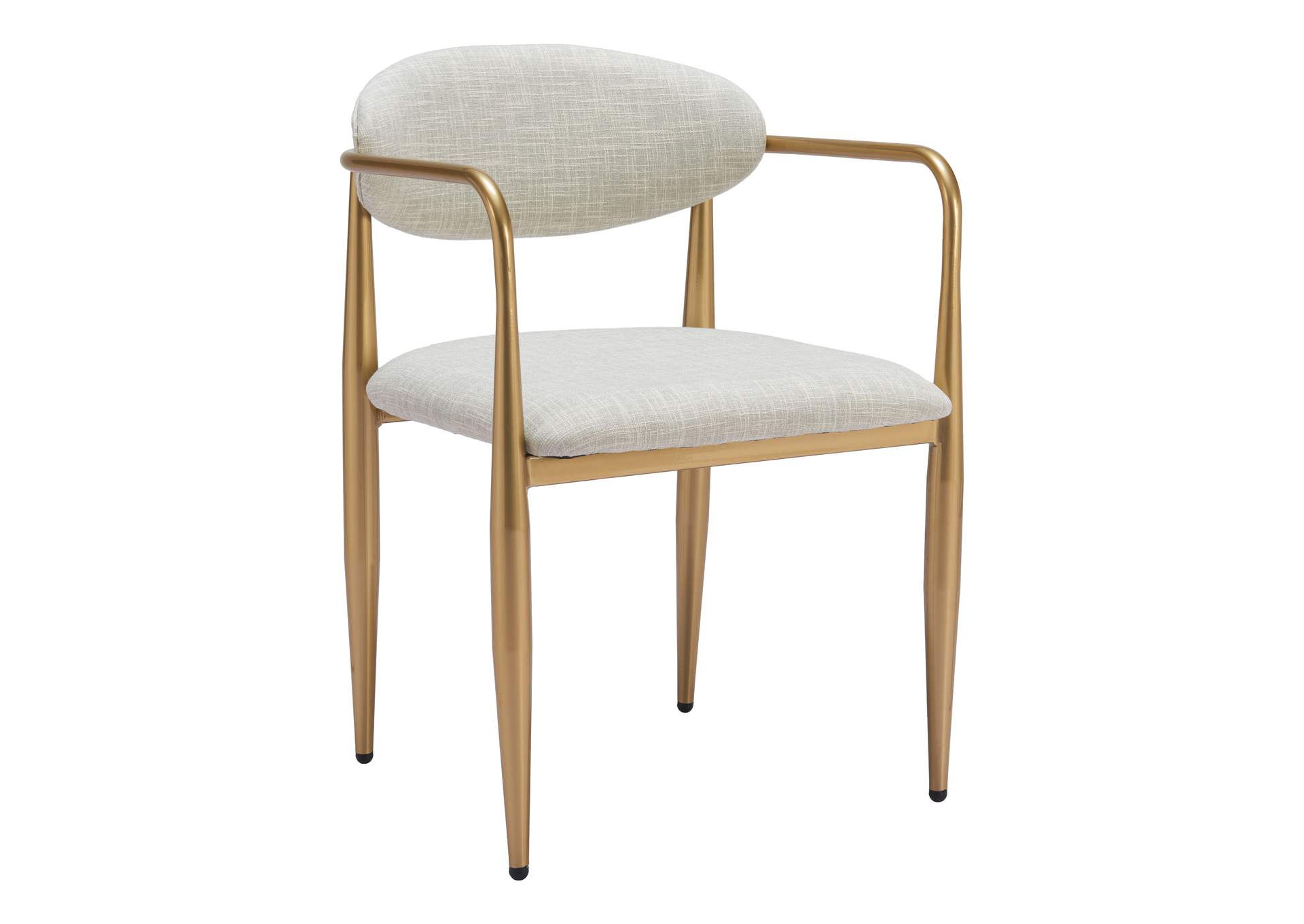 Zens Dining Chair (Set Of 2) Quill Gray image 4