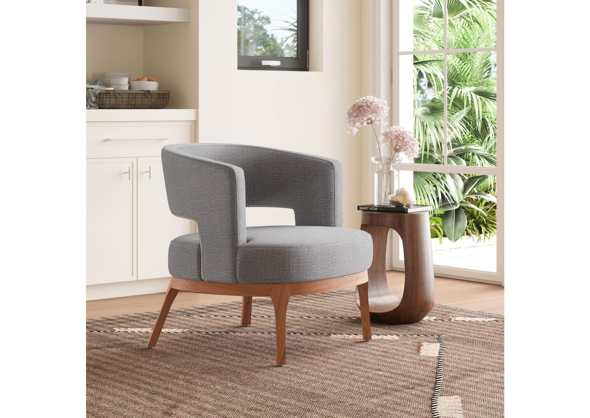 Penryn Accent Chair Slate Gray image 1