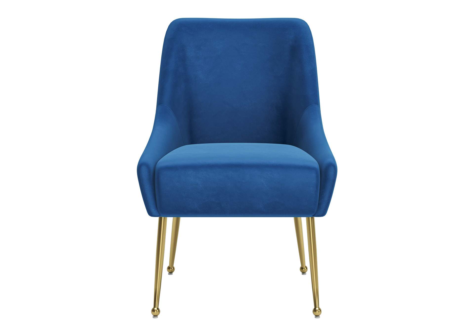 Maxine Dining Chair Navy Blue & Gold image 6