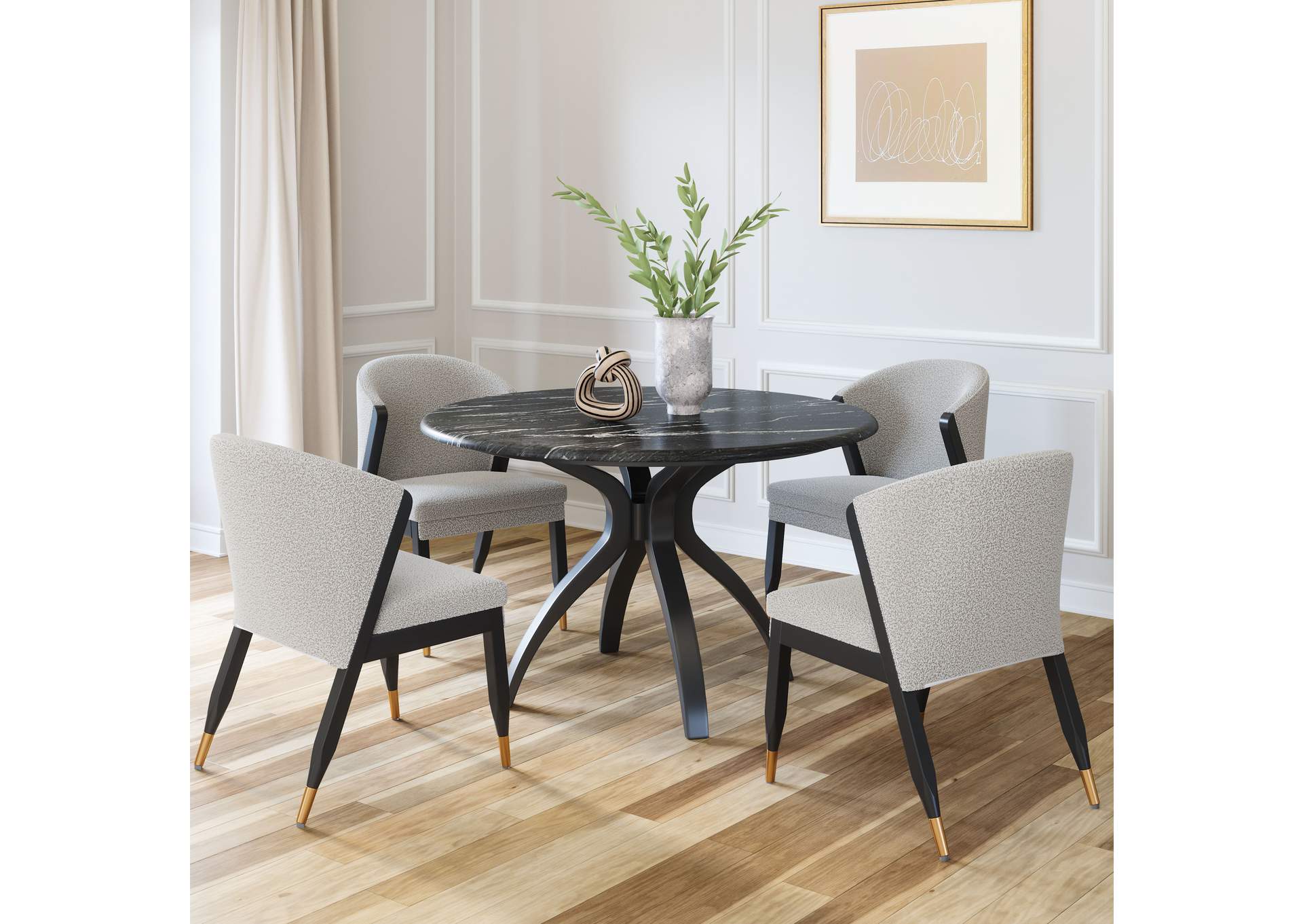 Sumay Dining Table Black image 1