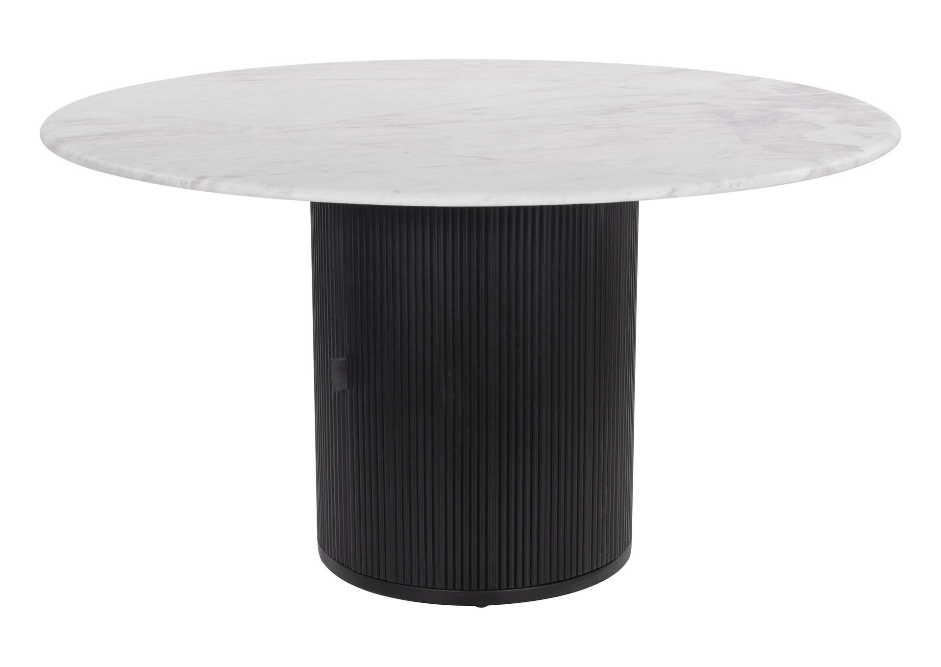 Izola Dining Table White & Black image 4