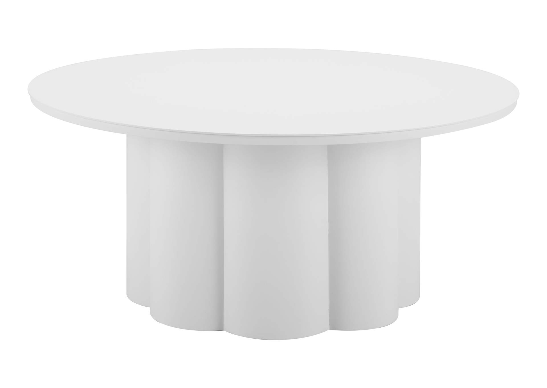 Palmier Outdoor Coffee Table White image 5