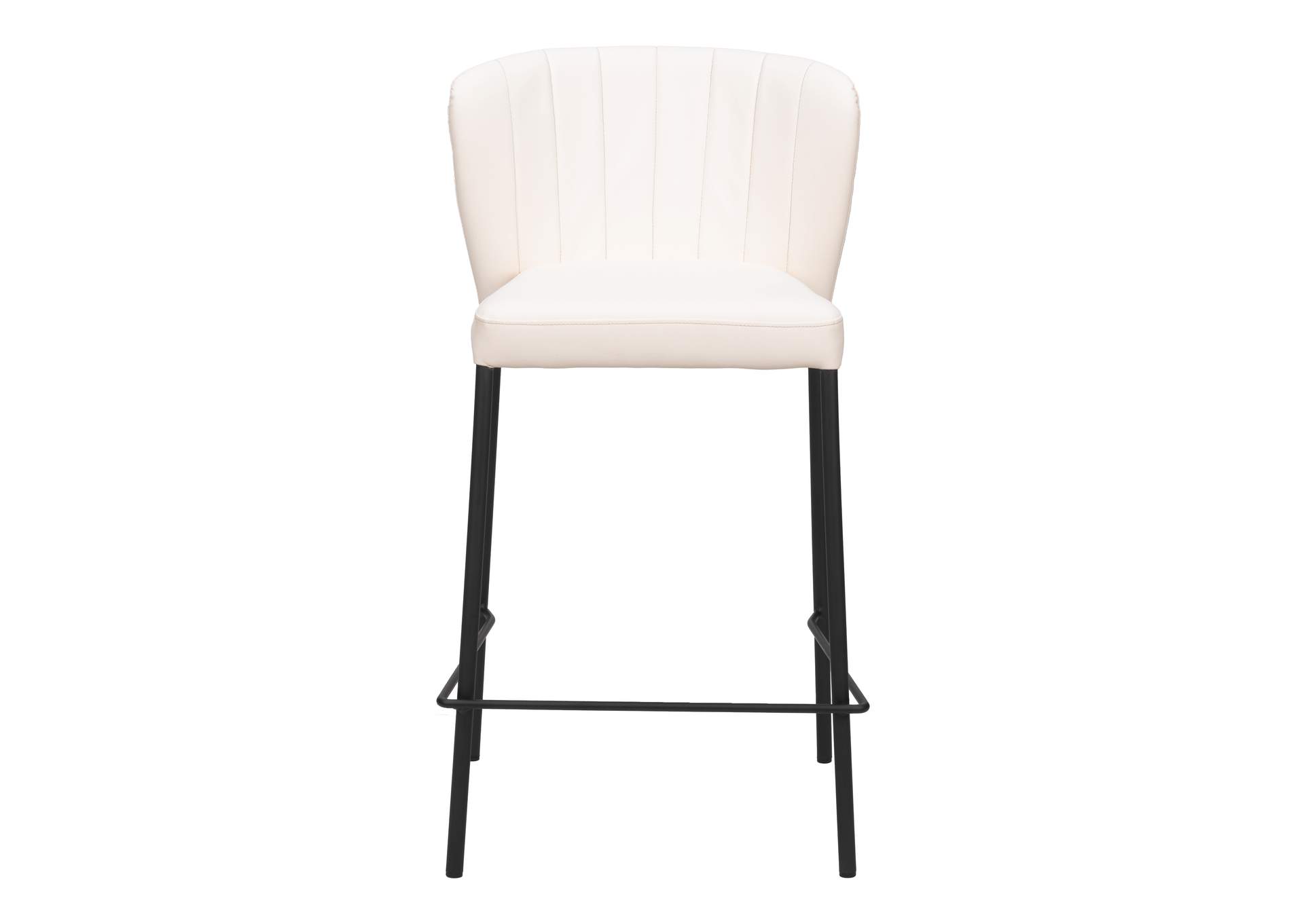 Linz Counter Stool (Set Of 2) Cream image 4