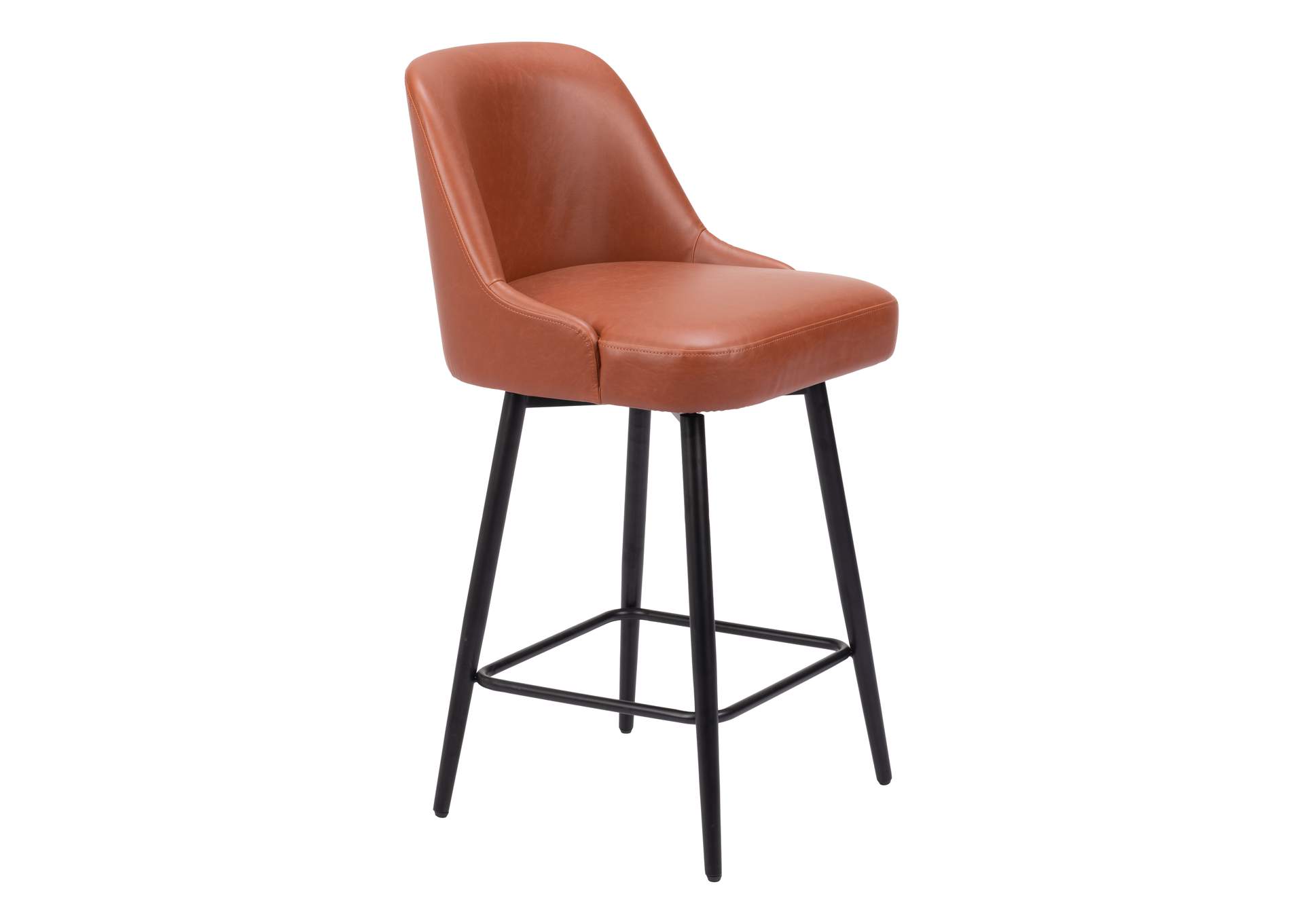 Keppel Swivel Counter Stool Brown image 3