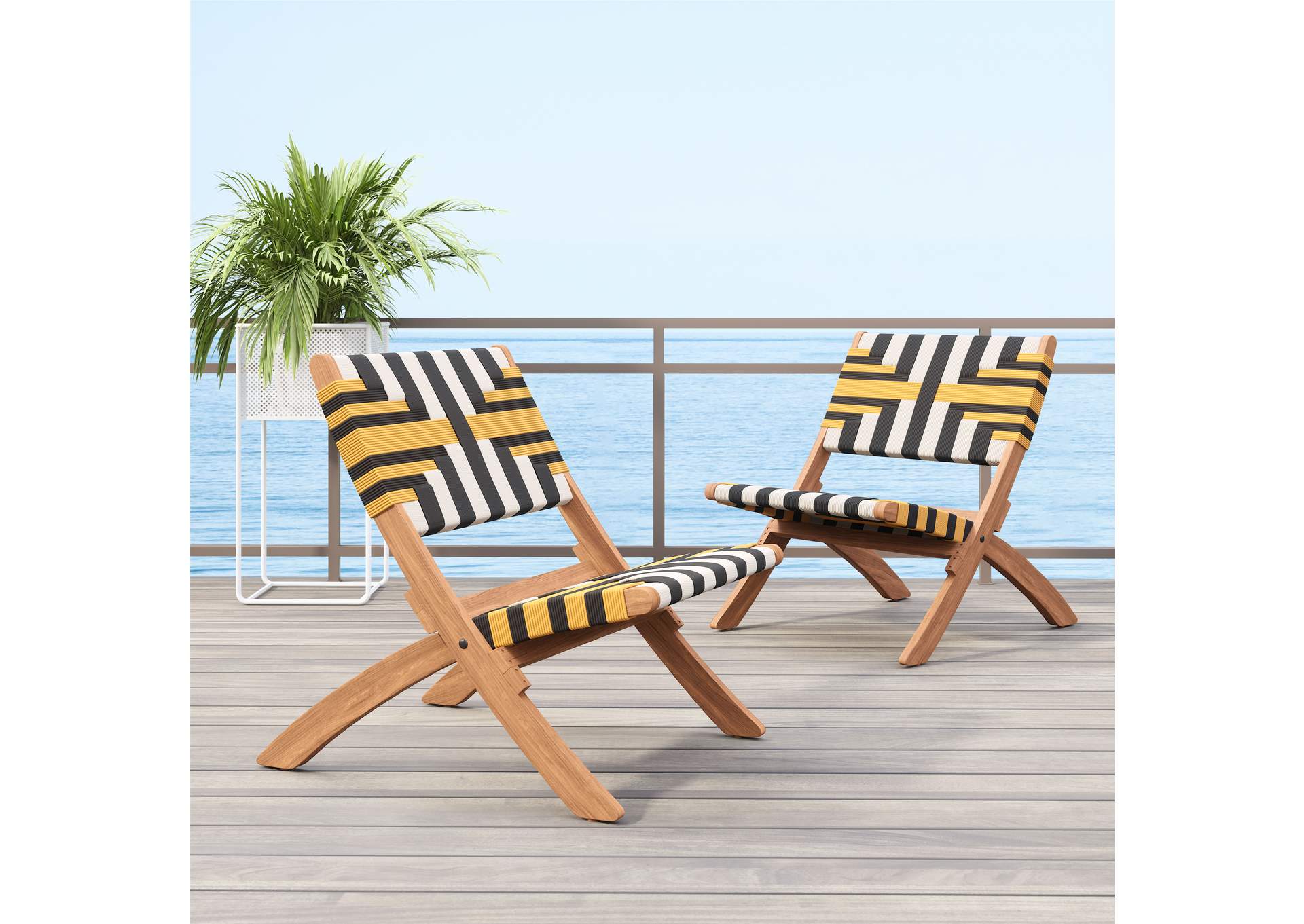 Sunbeam Outdoor Lounge Chair Multicolor image 3