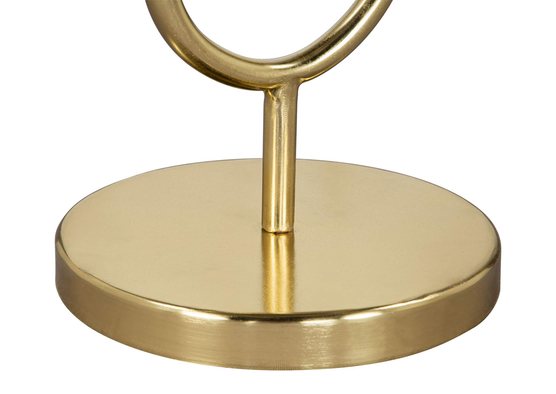 Marc Side Table White & Gold image 9