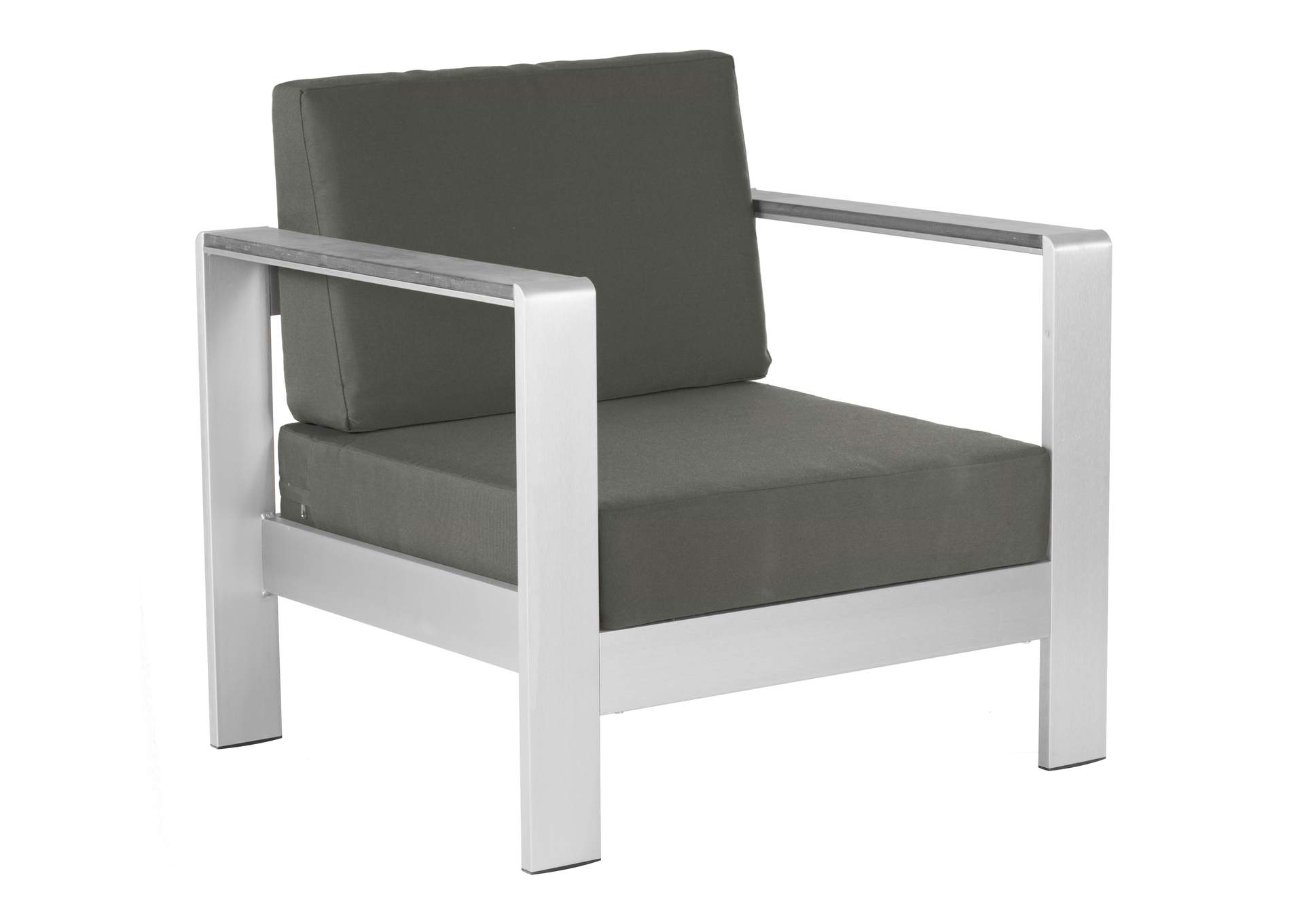 Cosmopolitan Outdoor Armchair Dark Gray image 3