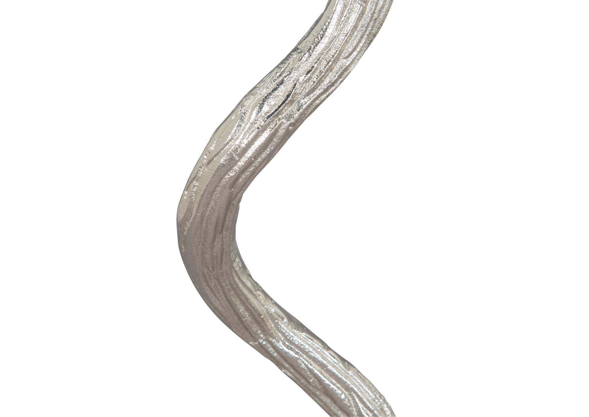 Joel Side Table White & Silver image 8