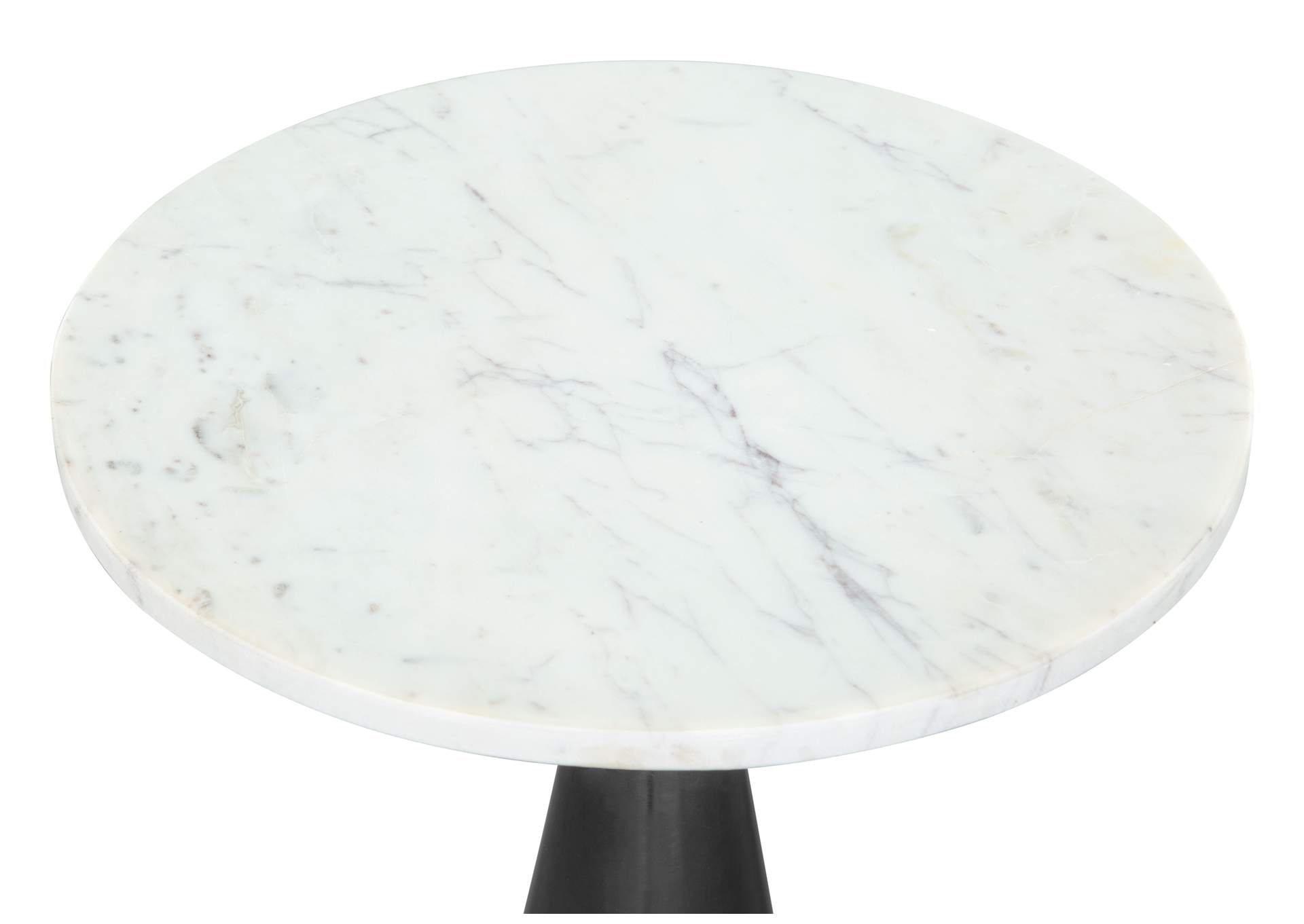 Tim Side Table White & Black image 5