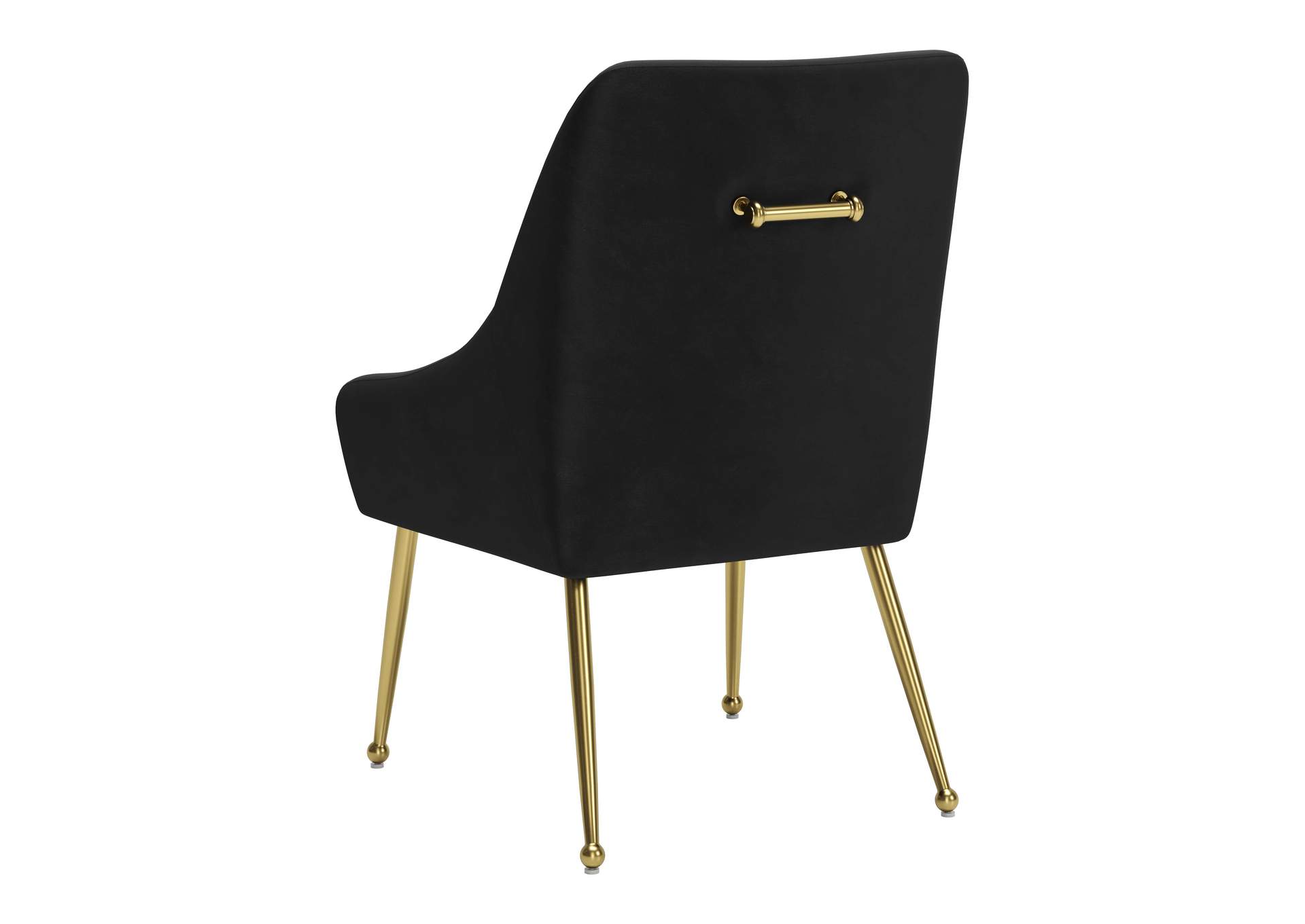 Maxine Dining Chair Black & Gold image 8