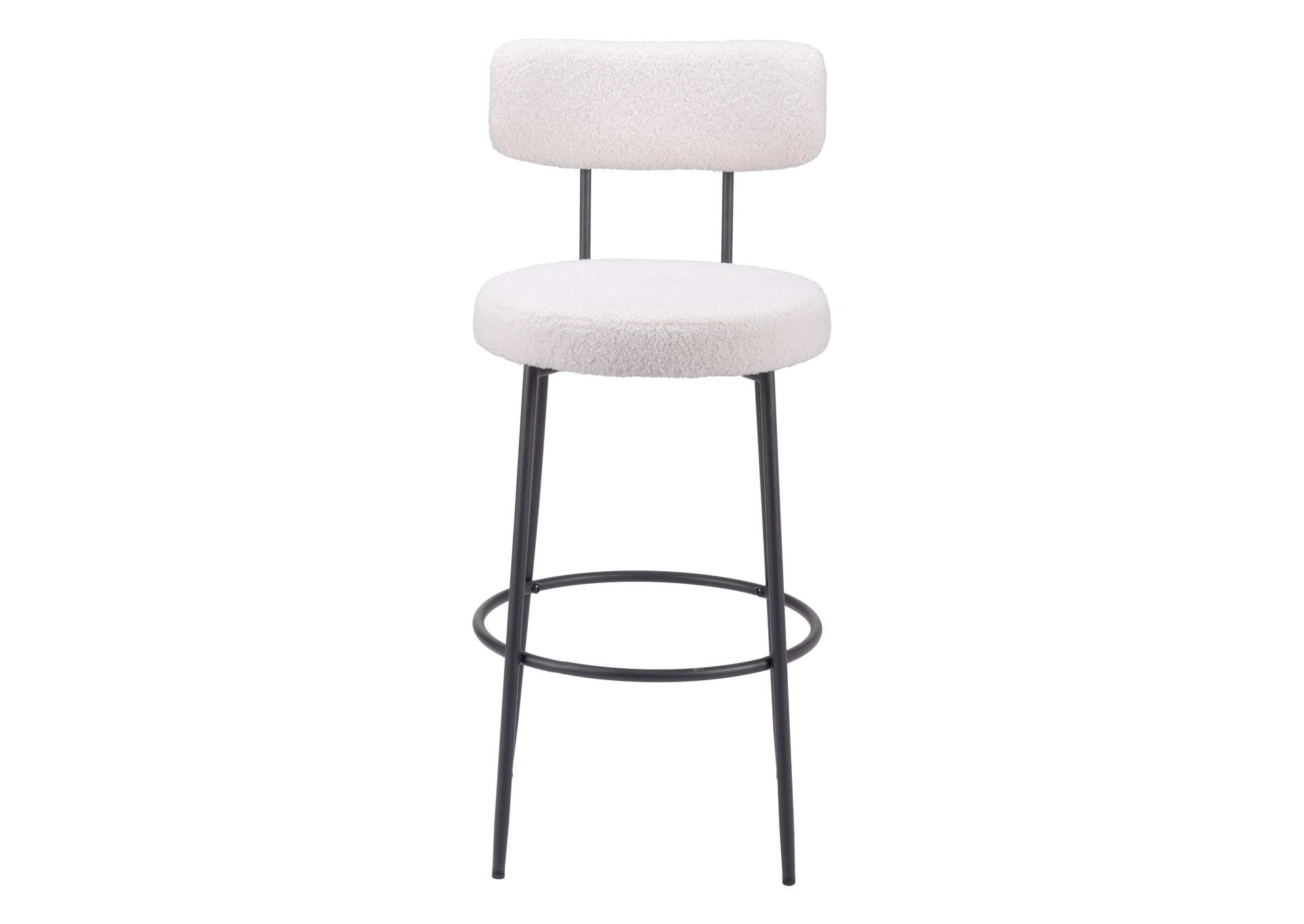 Blanca Barstool (Set Of 2) Ivory image 5