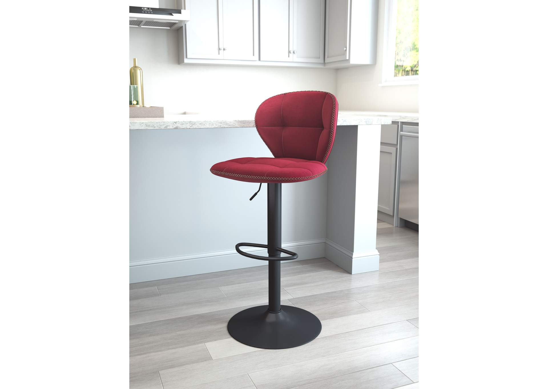Salem Barstool Red image 1