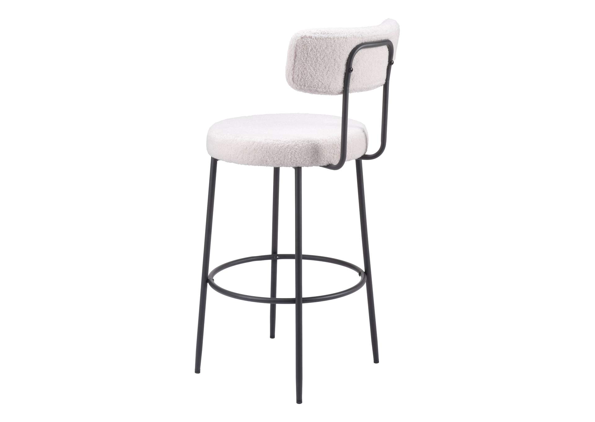 Blanca Barstool (Set Of 2) Ivory image 7