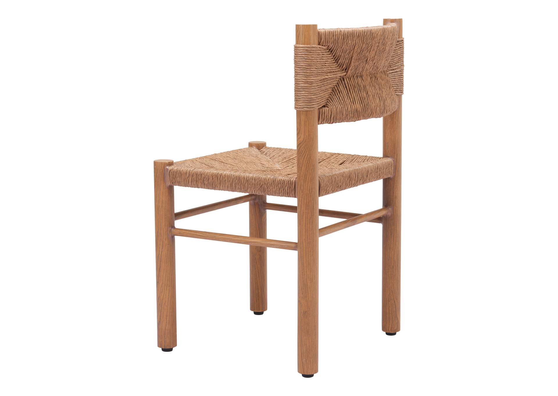 Iska Outdoor Dining Chair (Set Of 2) Natural image 9