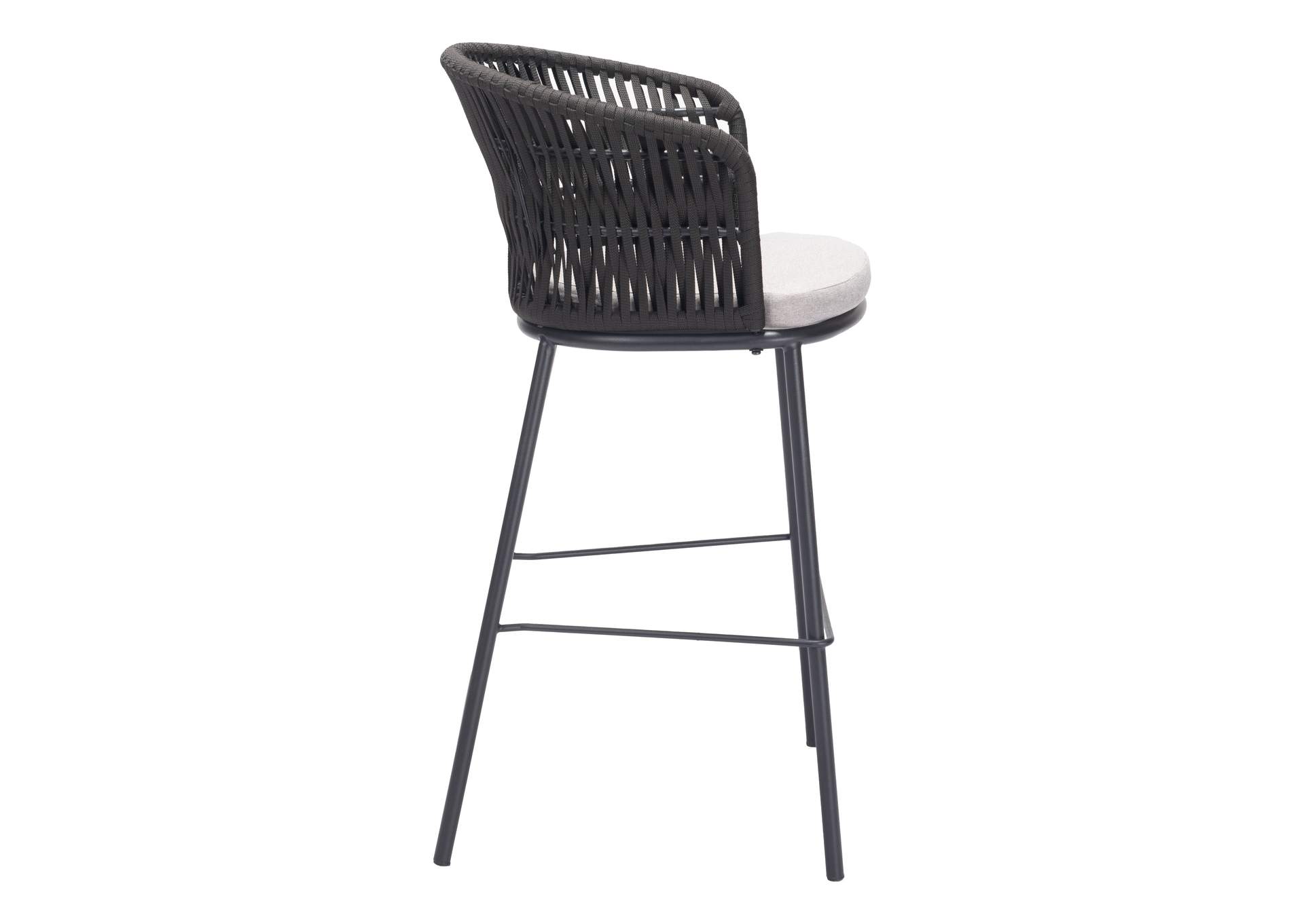 Freycinet Outdoor Barstool (Set Of 2) Black image 4