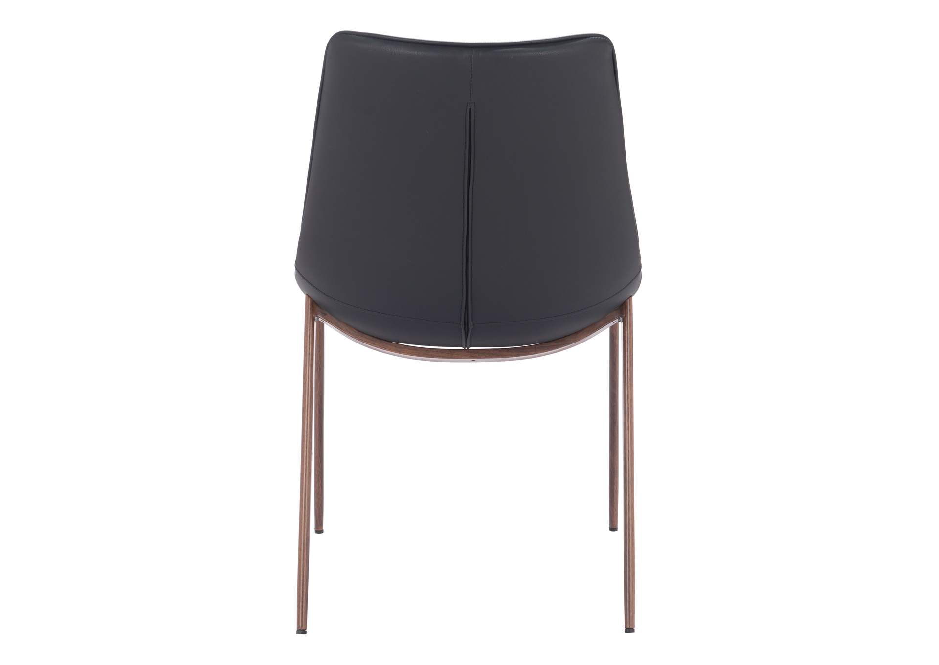 Magnus Dining Chair (Set Of 2) Black & Walnut image 8