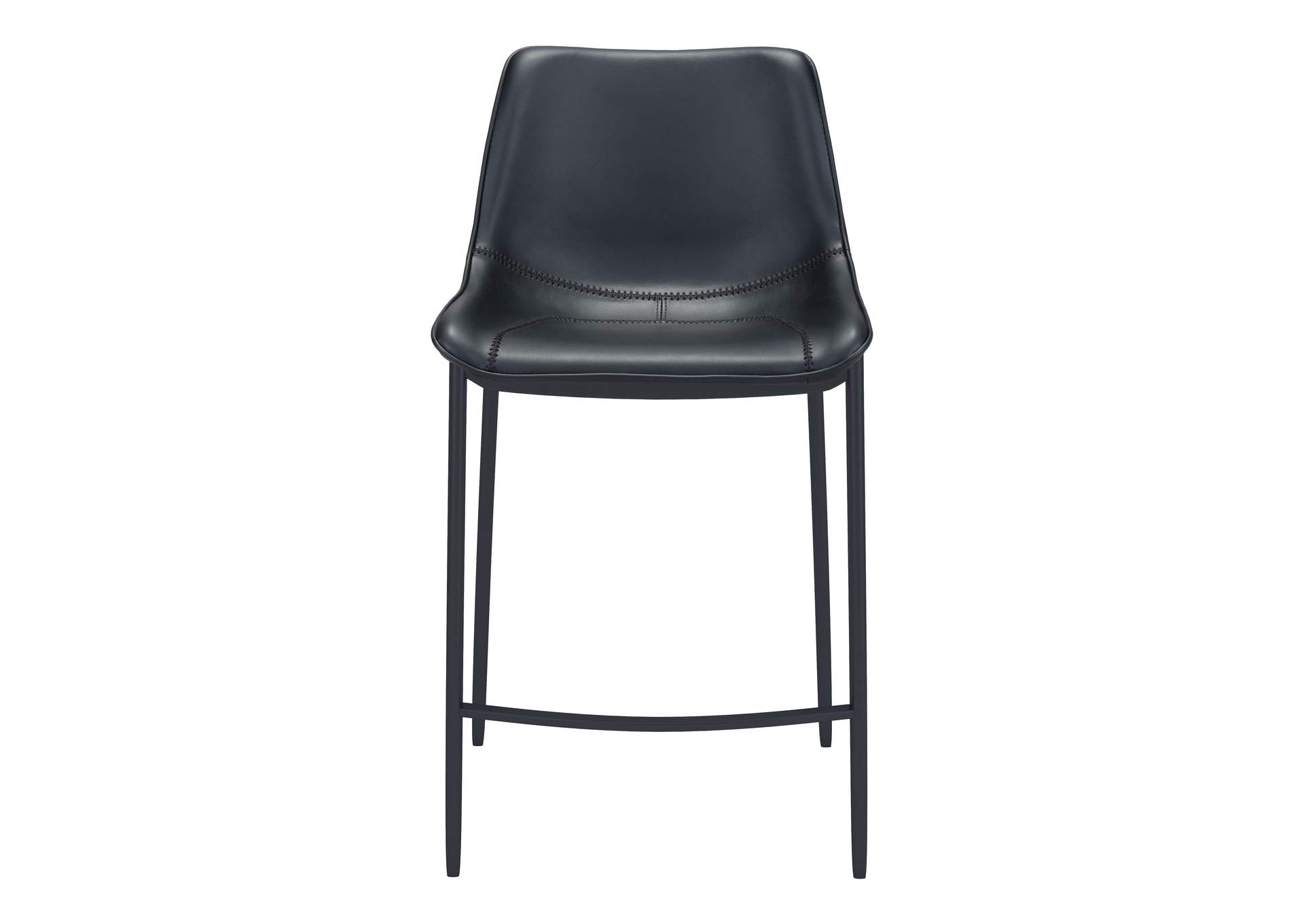Magnus Barstool (Set Of 2) Black image 5