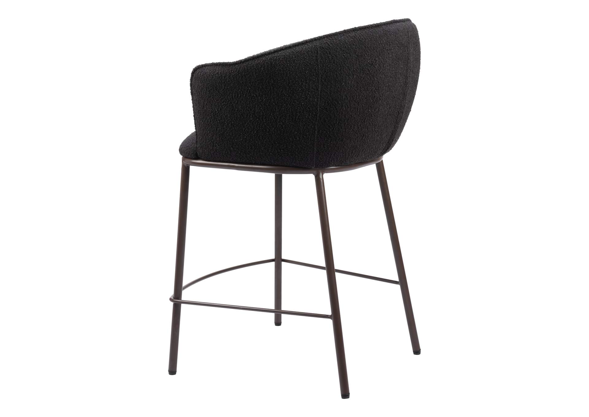 Essen Counter Stool Black & Bronze image 8
