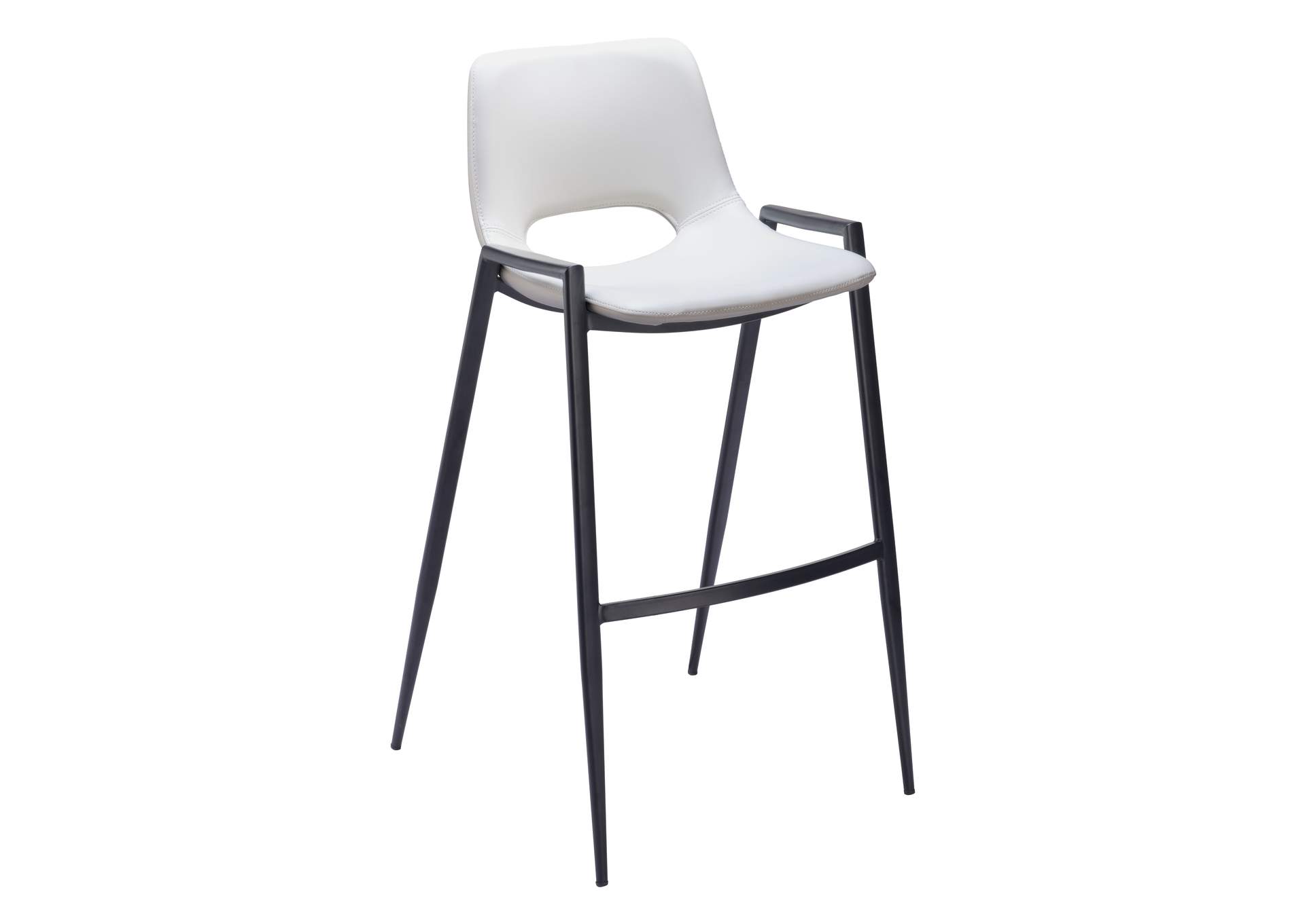 Desi Barstool (Set Of 2) White image 3