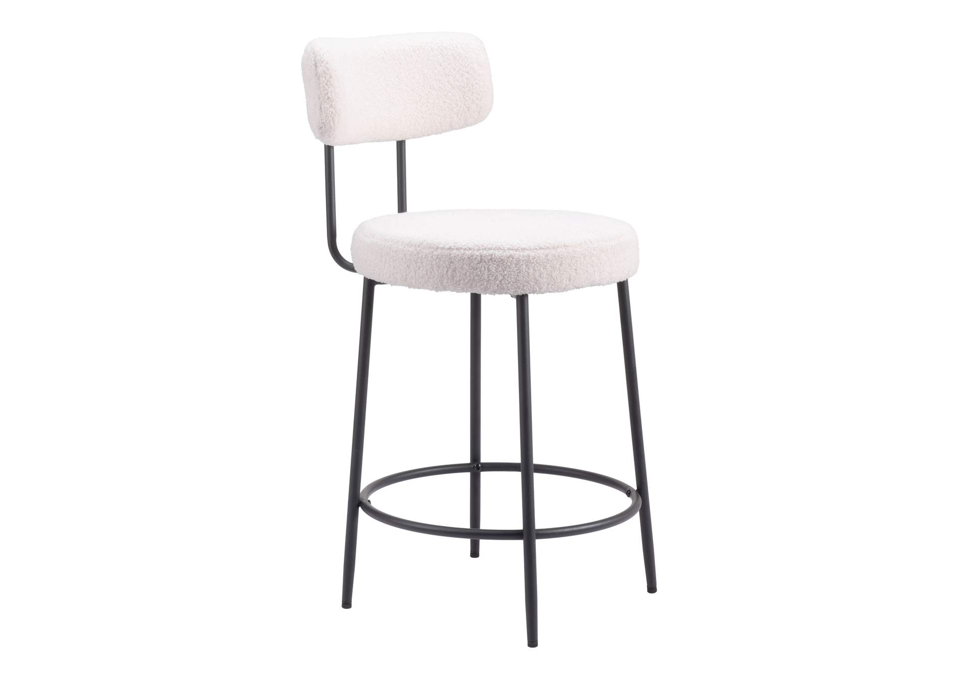 Blanca Counter Stool (Set Of 2) Ivory image 8