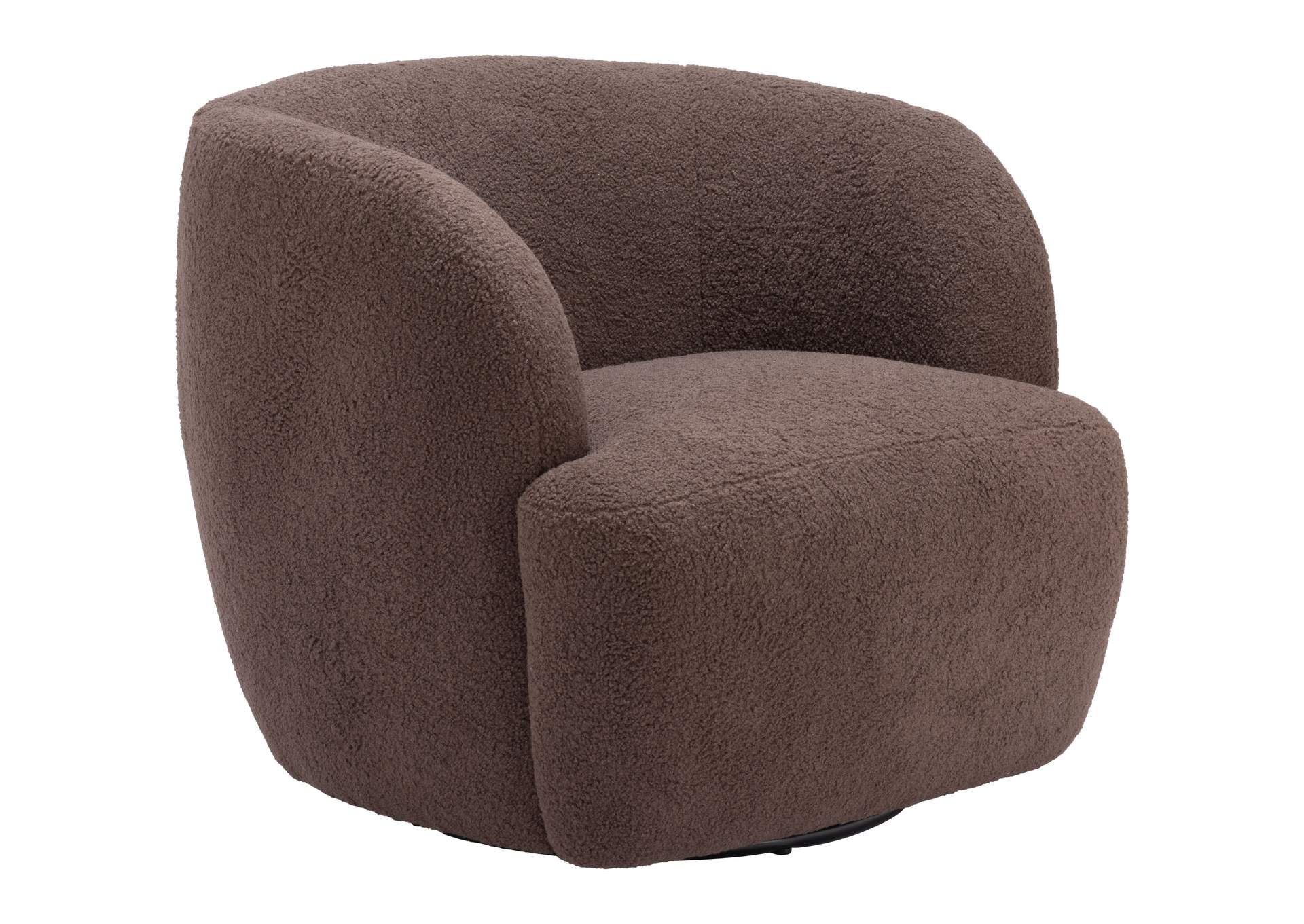 Govan Swivel Chair Brown image 8