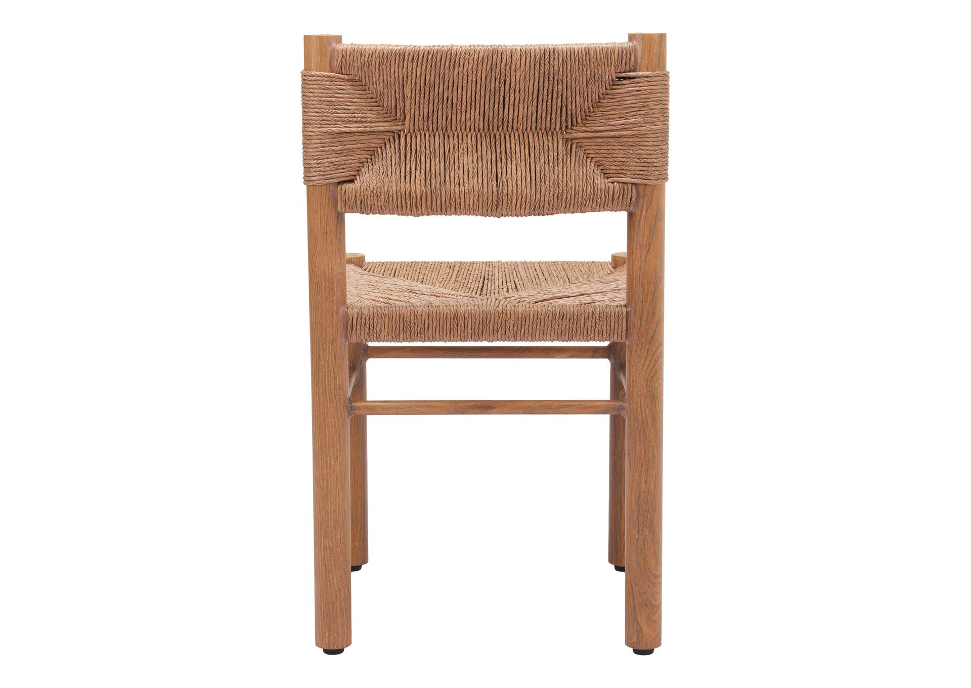 Iska Outdoor Dining Chair (Set Of 2) Natural image 8