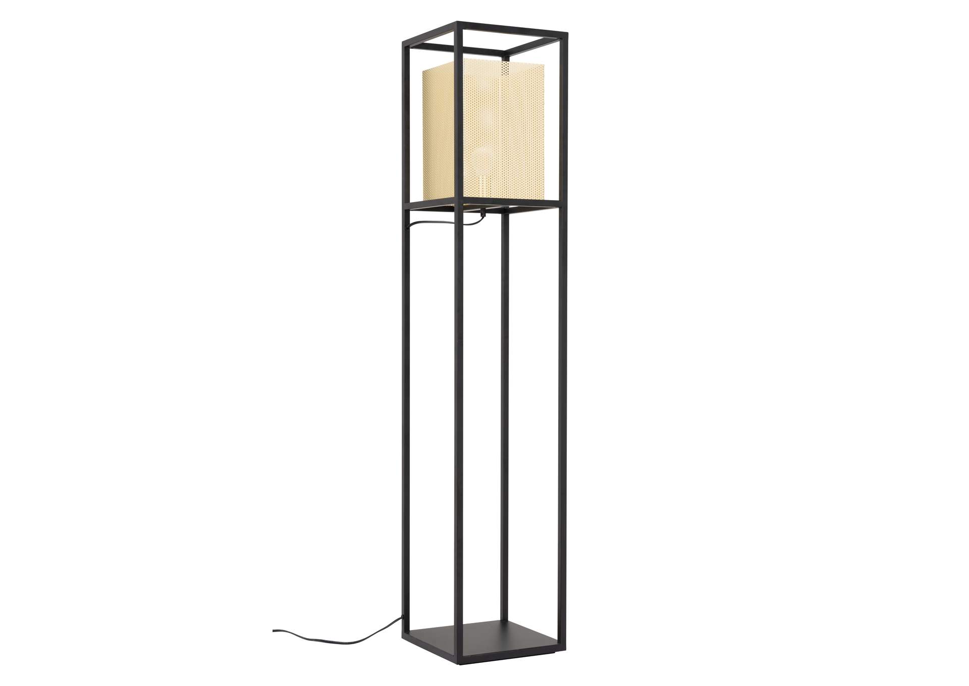 Yves Floor Lamp Gold & Black image 6