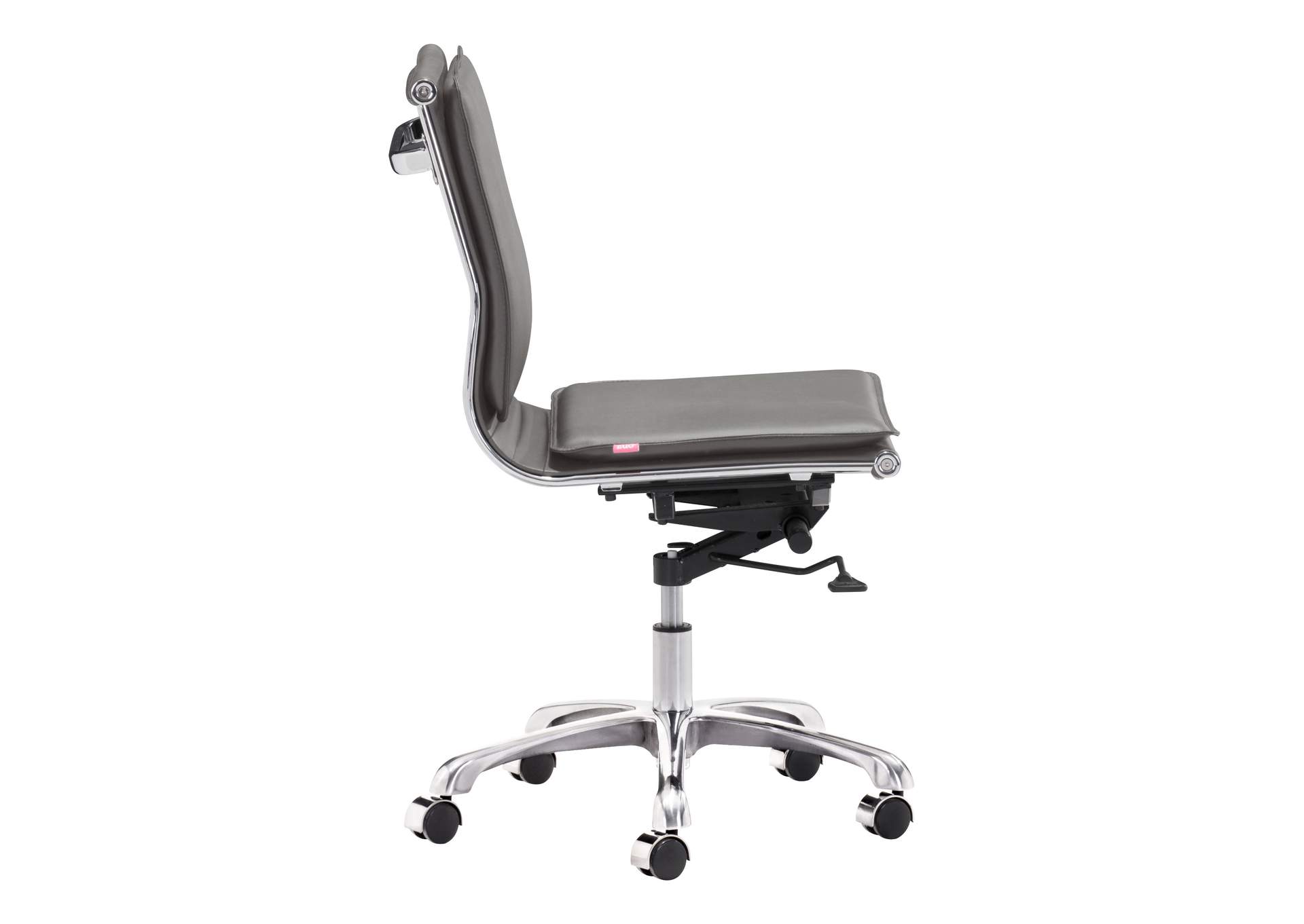 Lider Plus Armless Office Chair Gray image 6