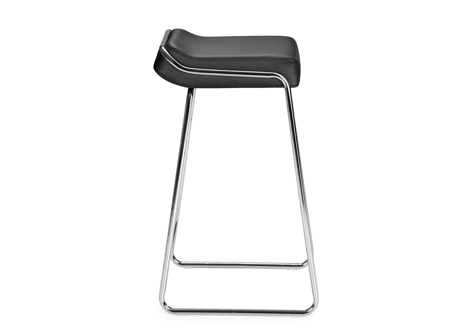Wedge Barstool (Set Of 2) Black image 4
