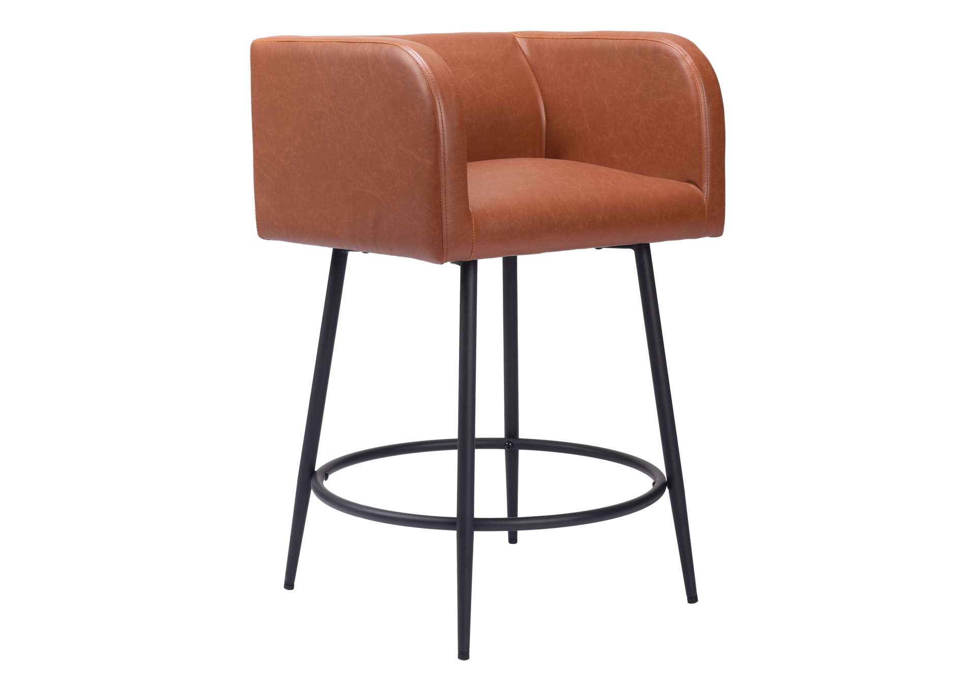 Horbat Counter Stool (Set Of 2) Brown image 7