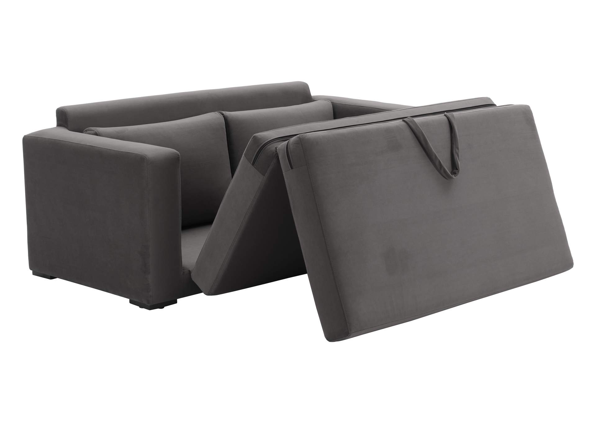 Jide Sleeper Sofa Gray image 7