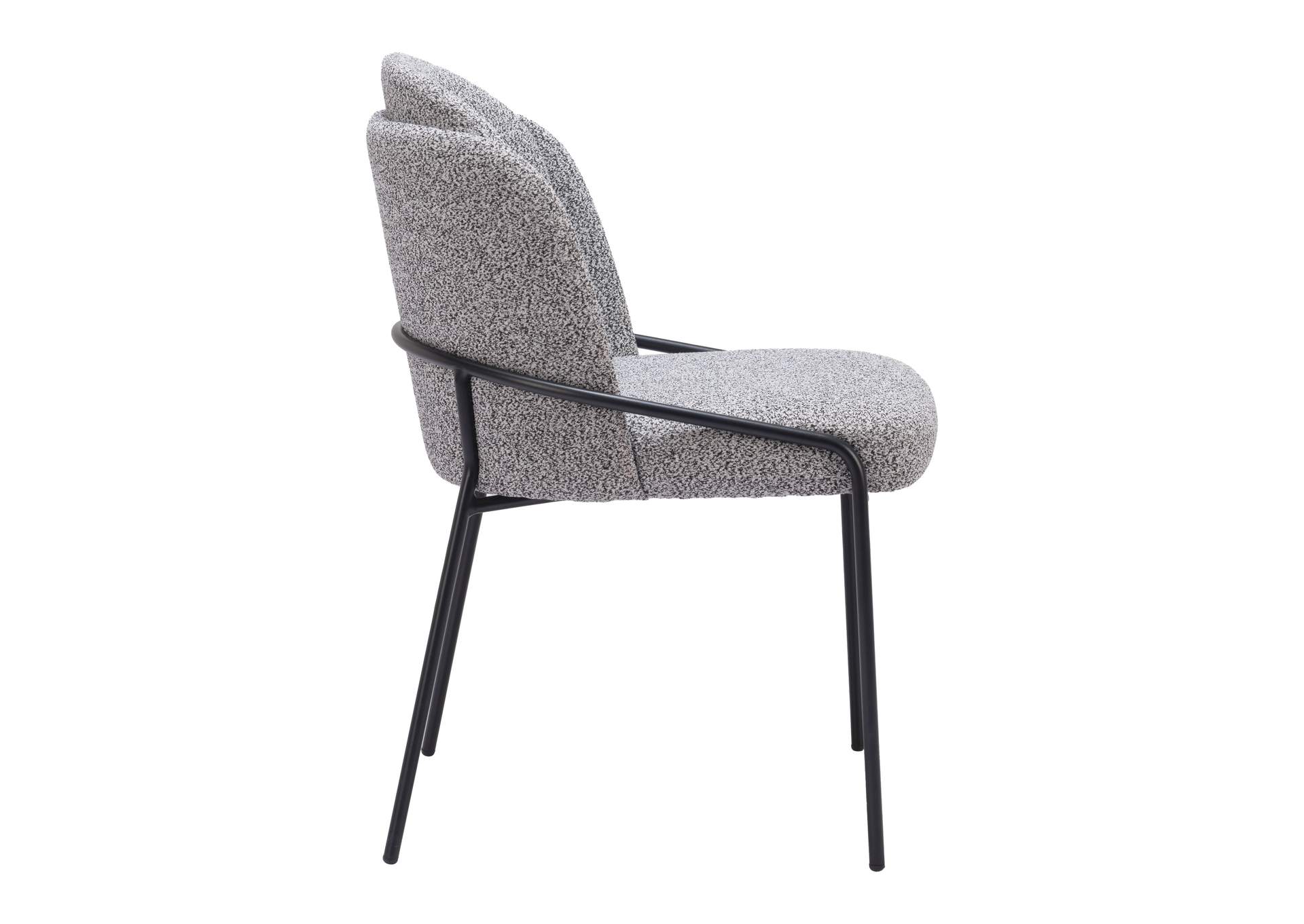 Jambi Dining Chair (Set Of 2) Black & White image 3