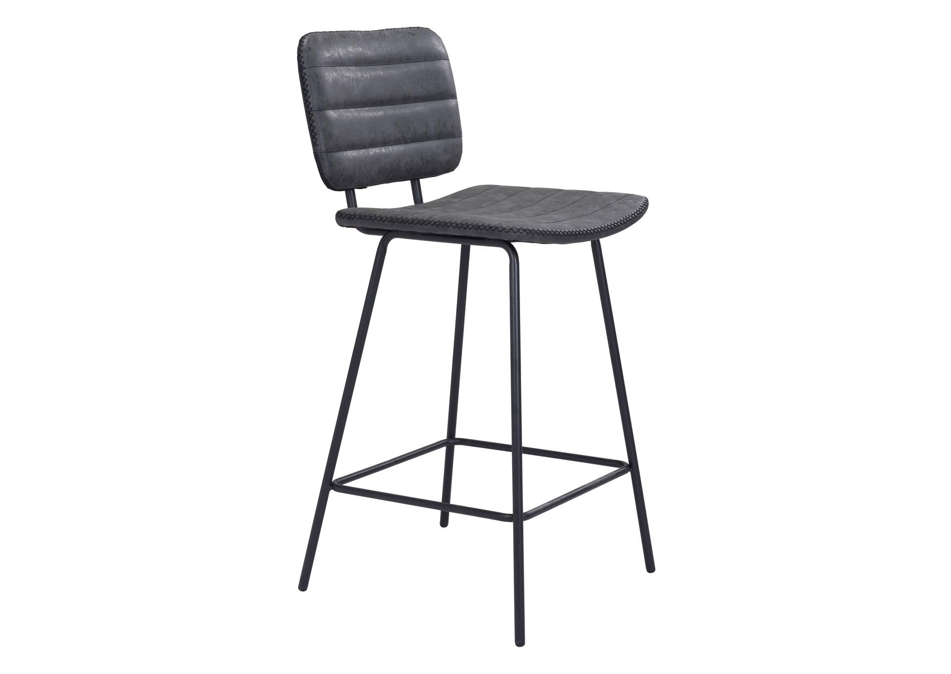 Boston Counter Stool (Set Of 2) Vintage Black image 4