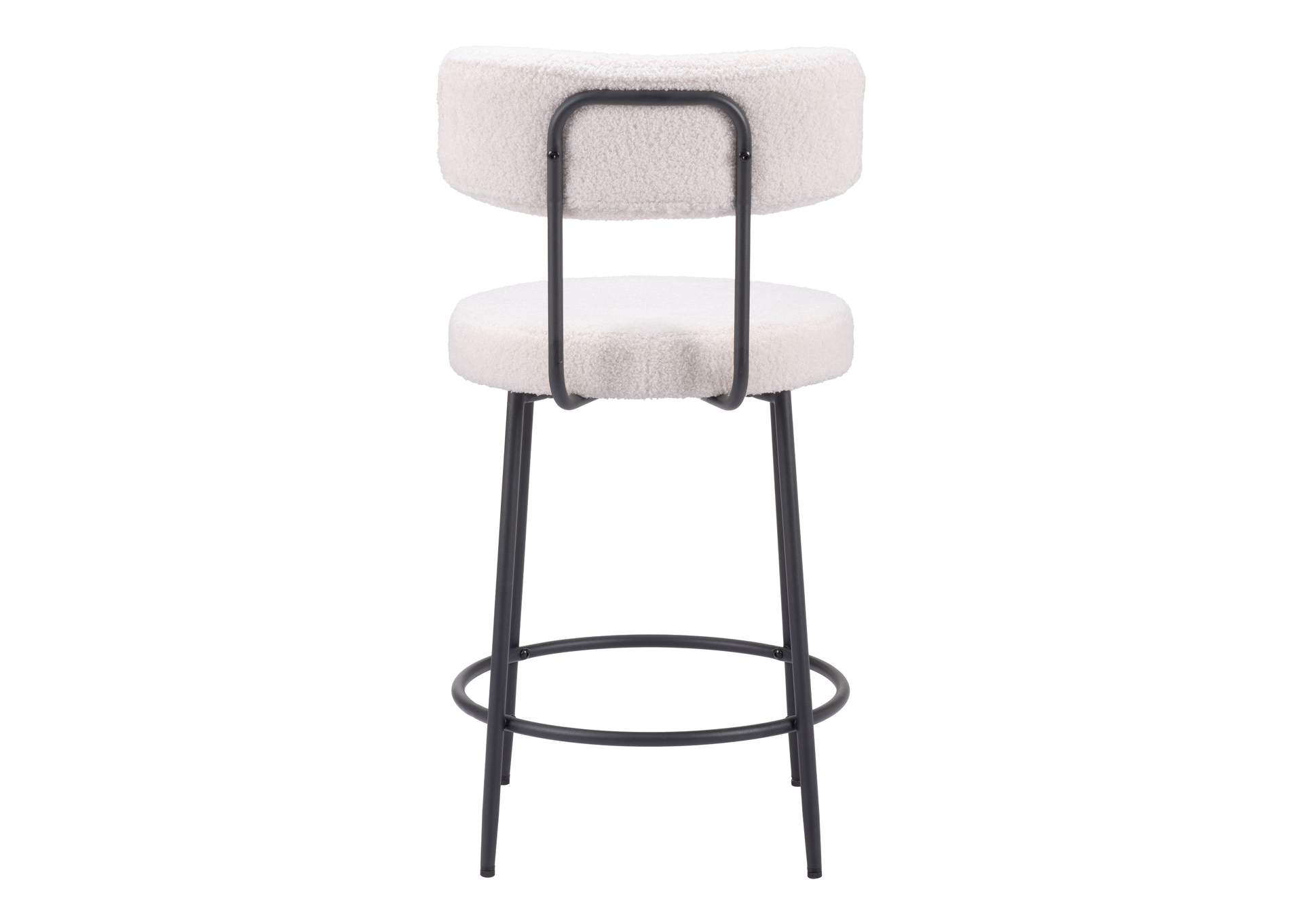 Blanca Counter Stool (Set Of 2) Ivory image 6