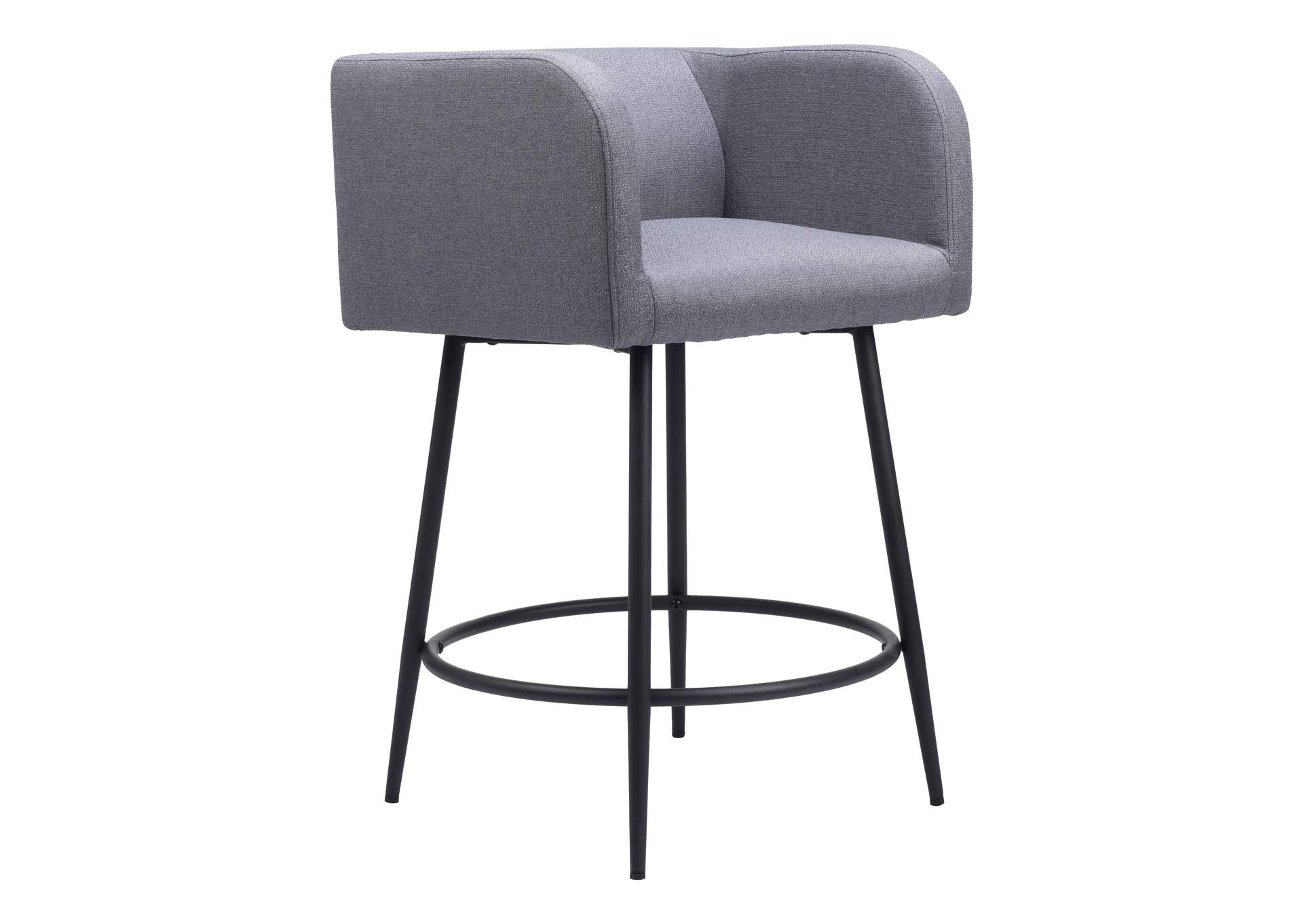 Horbat Counter Stool (Set Of 2) Gray image 7