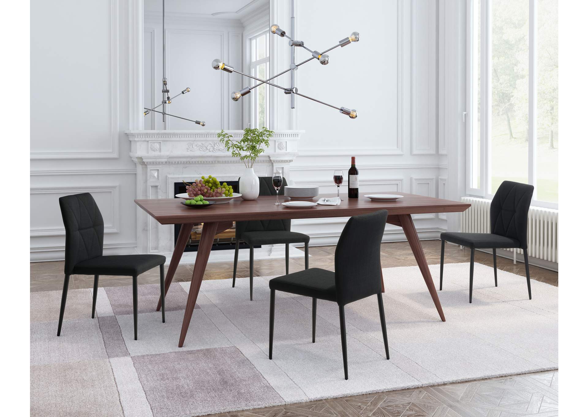 Revolution Dining Chair (Set Of 4) Black image 1