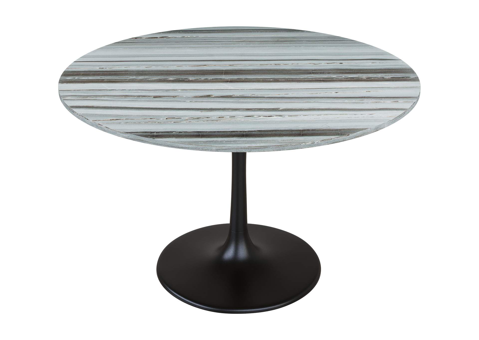 Central City Dining Table Gray & Black image 5