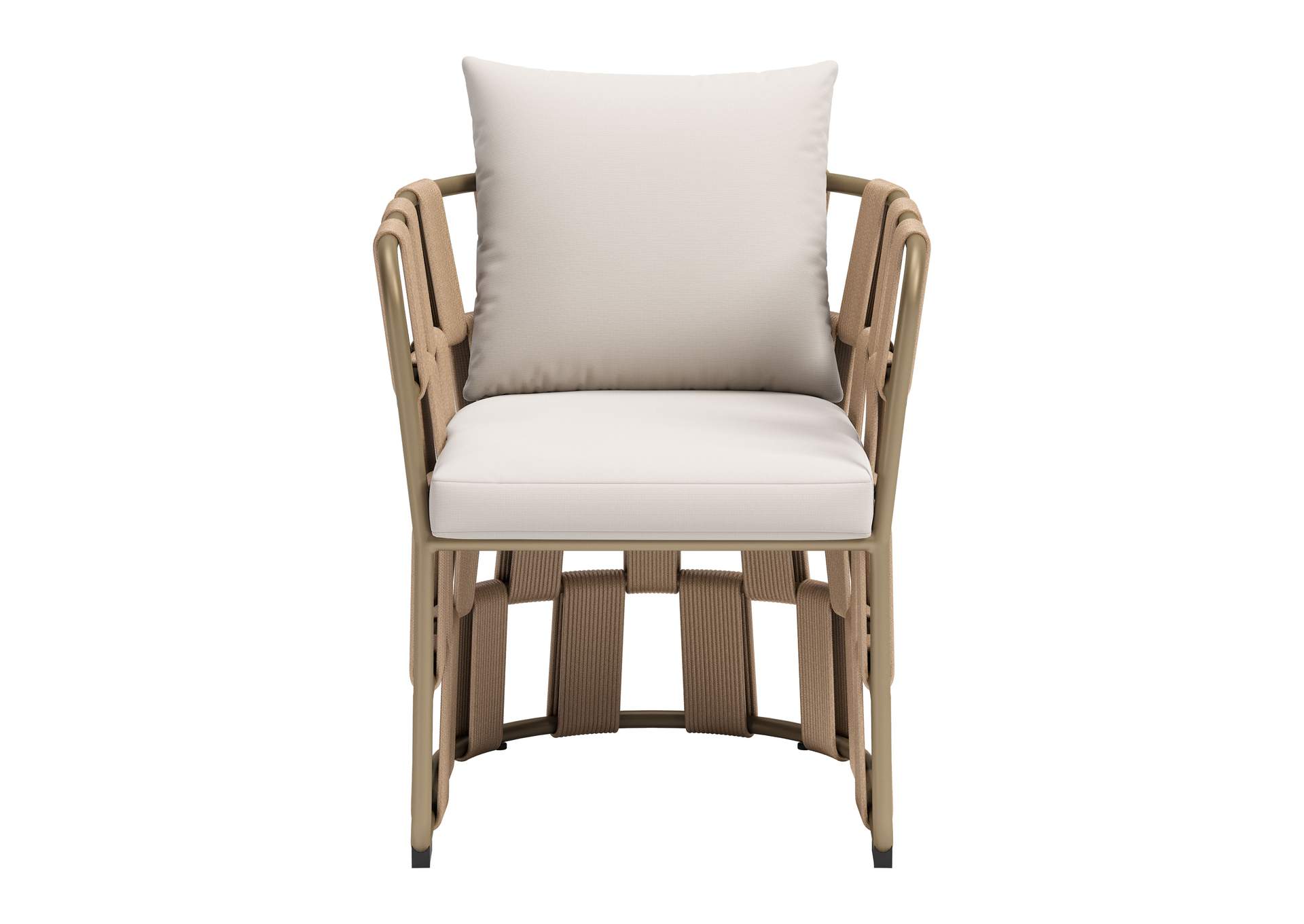 Quadrat Outdoor Dining Chair White image 6