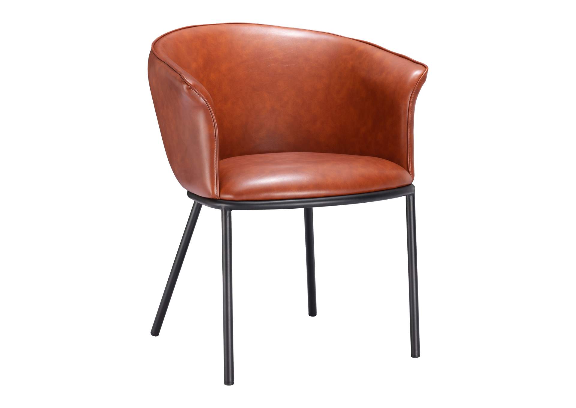 Garston Dining Chair Brown image 1